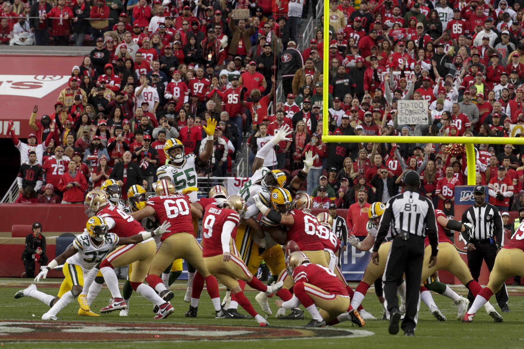 49ers 37, Packers 20